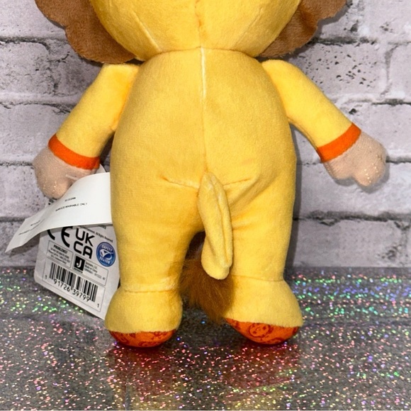 CoComelon JJ Lion Little Plush Doll 8 in. Plastic Face Soft Toy NEW NWT - Picture 7 of 15